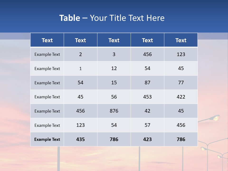 Beauty Beautiful Sunshine PowerPoint Template