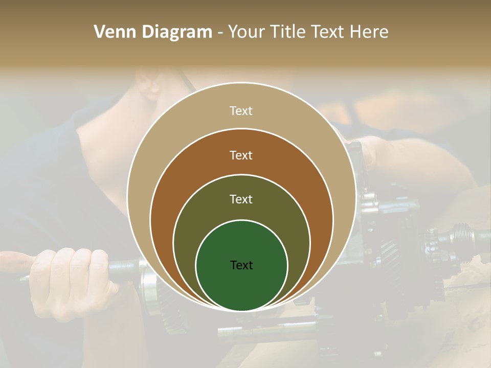 Machine Part Industry Work PowerPoint Template