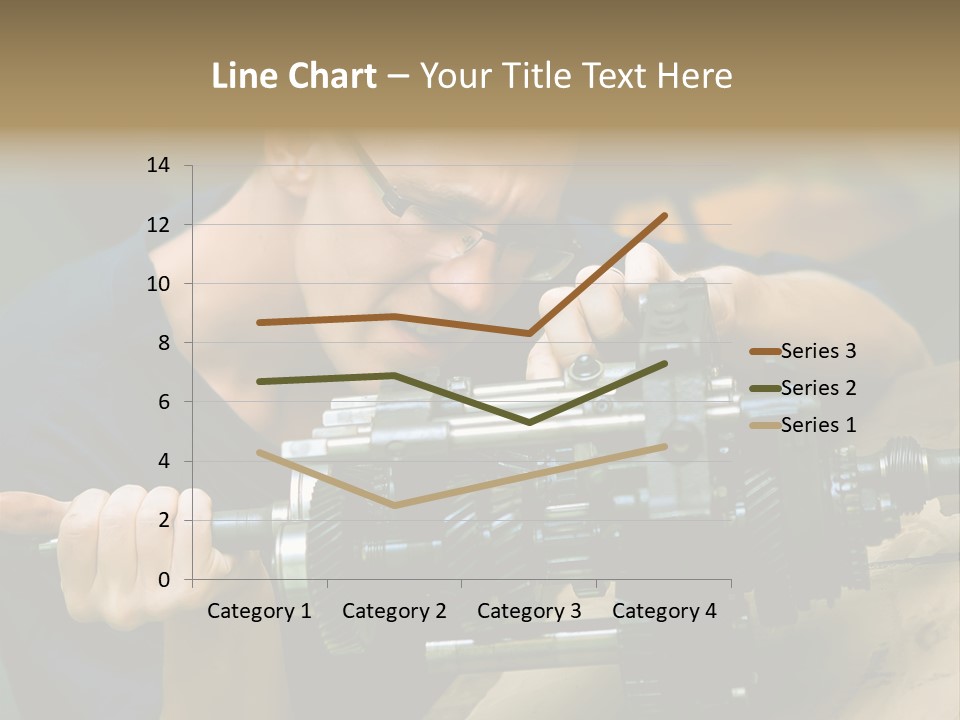 Machine Part Industry Work PowerPoint Template