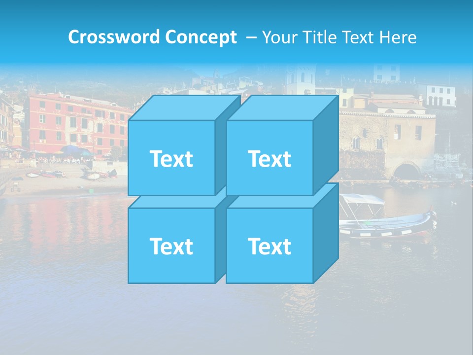 Beach Terre Italy PowerPoint Template