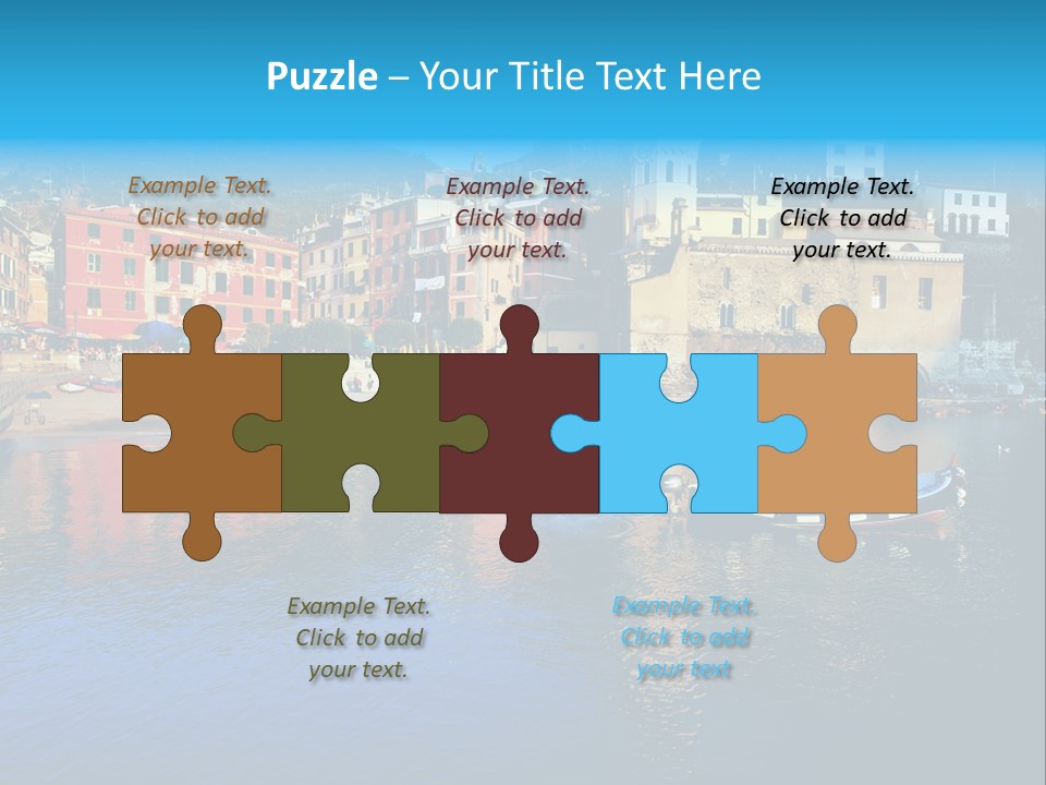 Beach Terre Italy PowerPoint Template