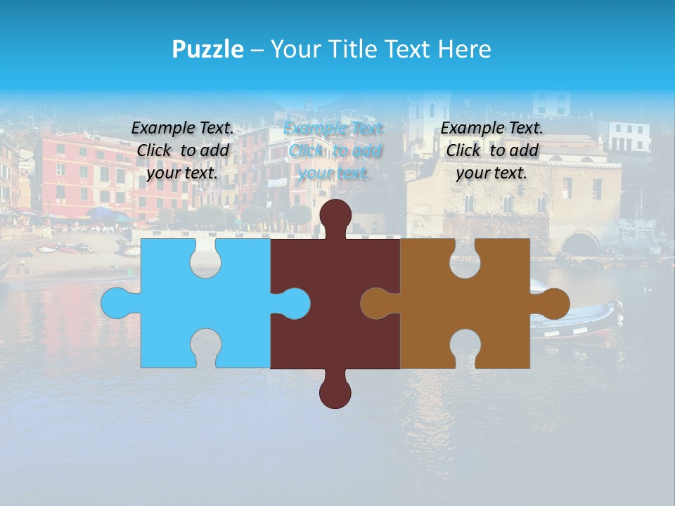 Beach Terre Italy PowerPoint Template