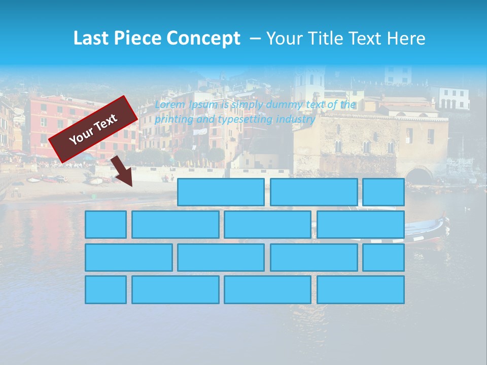 Beach Terre Italy PowerPoint Template
