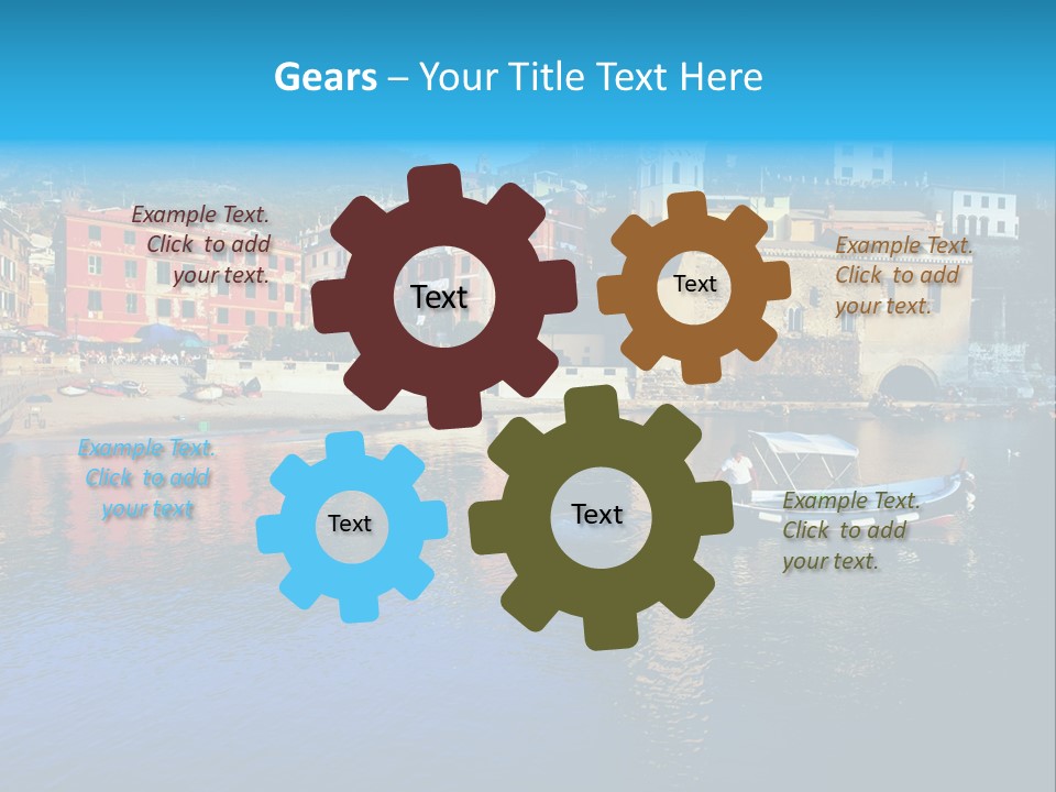 Beach Terre Italy PowerPoint Template