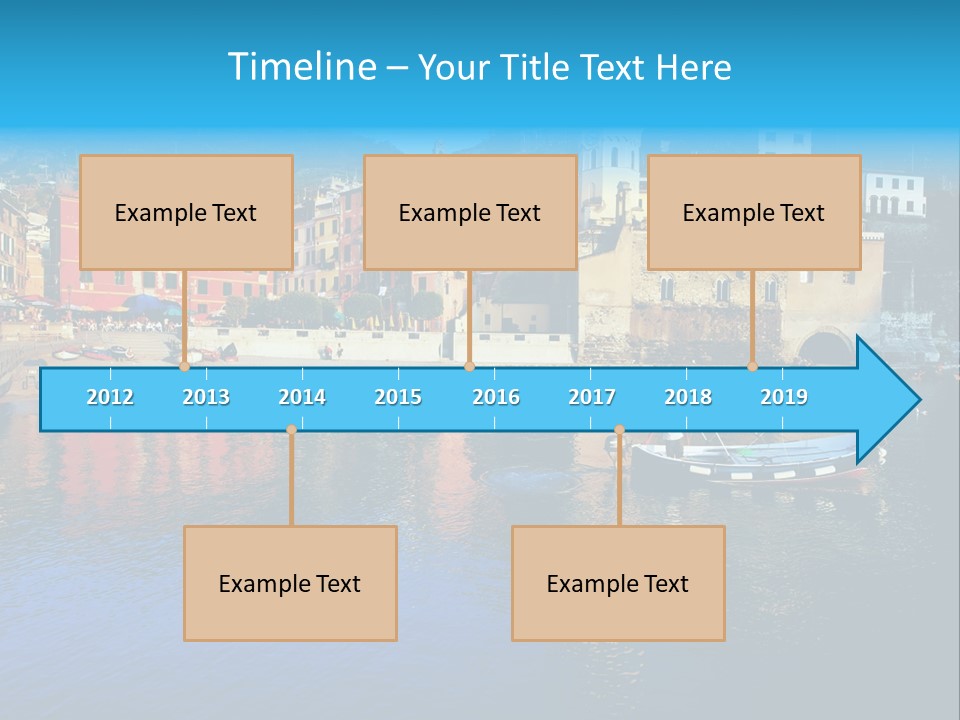 Beach Terre Italy PowerPoint Template