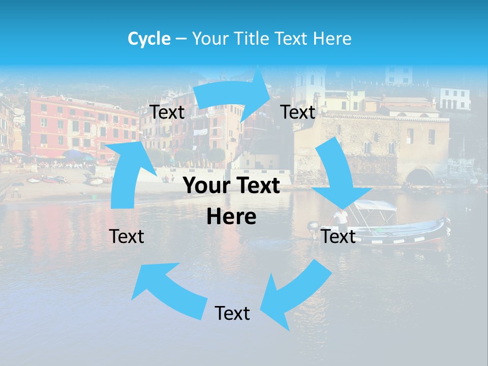 Beach Terre Italy PowerPoint Template