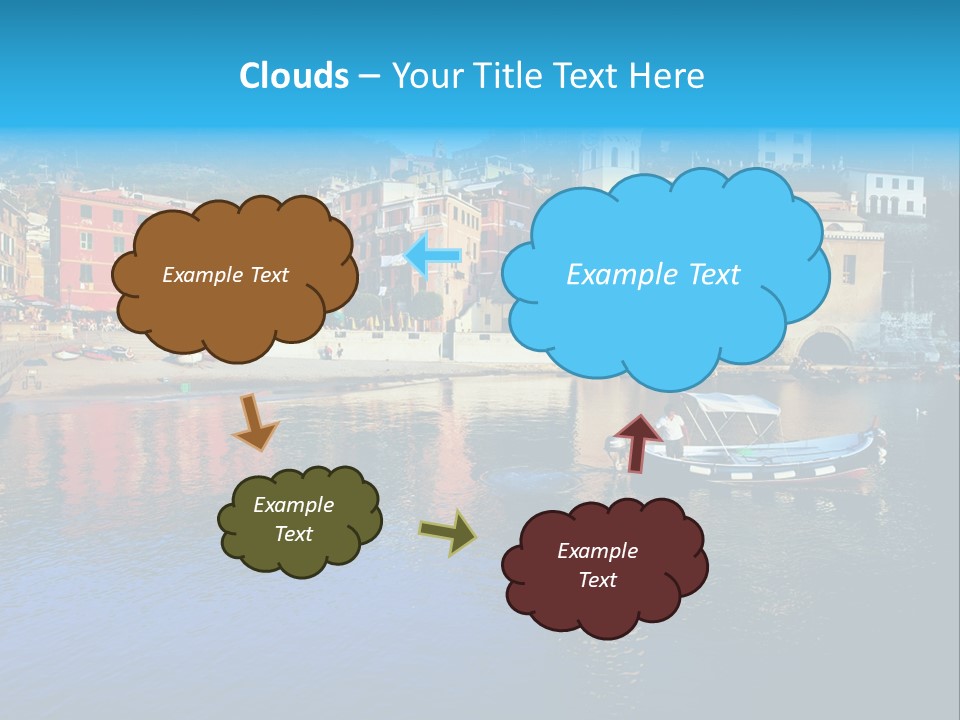 Beach Terre Italy PowerPoint Template