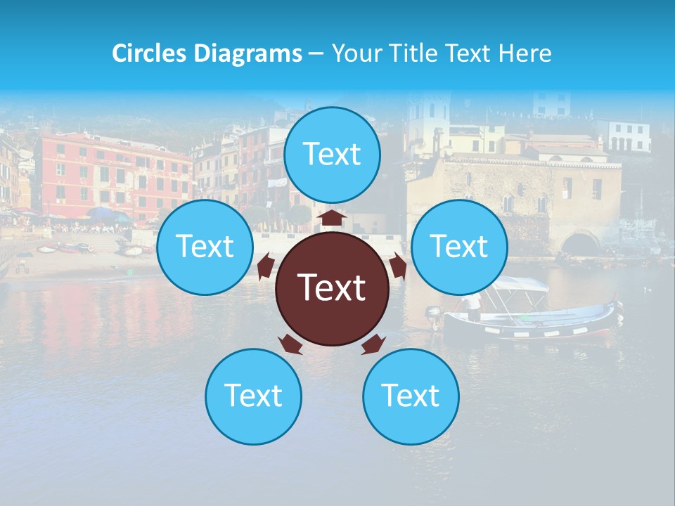 Beach Terre Italy PowerPoint Template