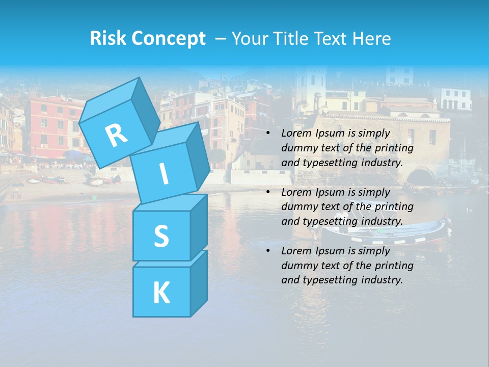 Beach Terre Italy PowerPoint Template