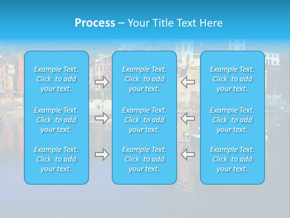 Beach Terre Italy PowerPoint Template