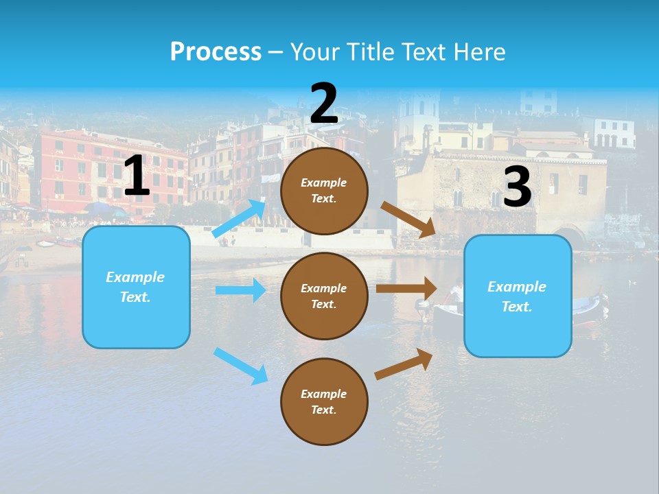 Beach Terre Italy PowerPoint Template