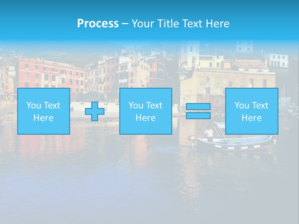 Beach Terre Italy PowerPoint Template