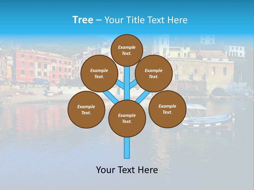 Beach Terre Italy PowerPoint Template