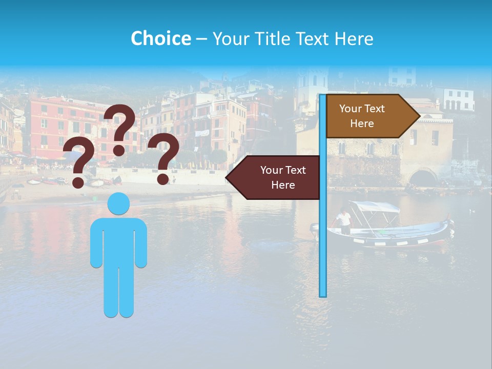 Beach Terre Italy PowerPoint Template