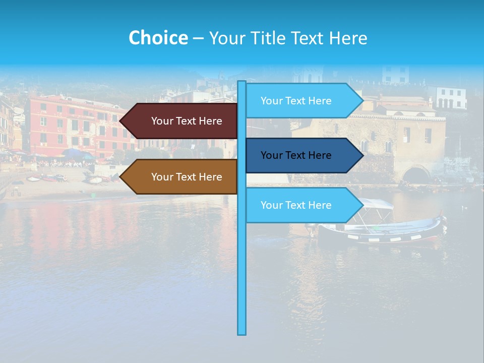 Beach Terre Italy PowerPoint Template