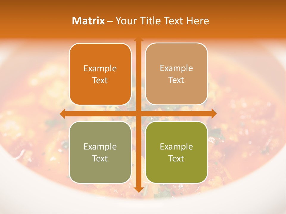 Soup Prawn Italian PowerPoint Template