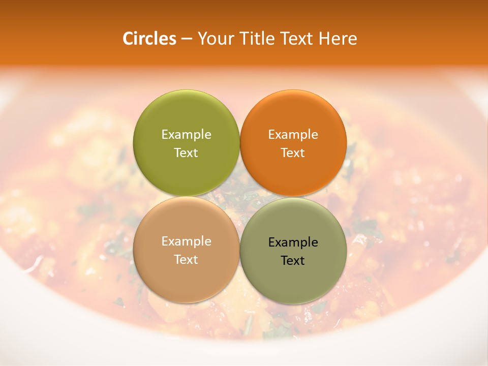 Soup Prawn Italian PowerPoint Template