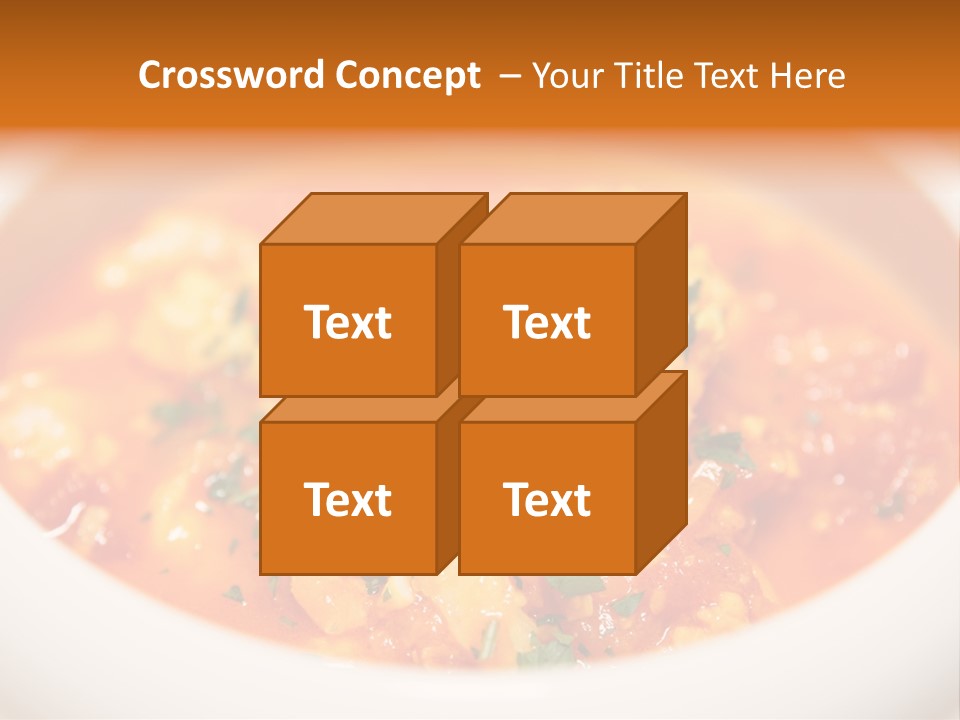 Soup Prawn Italian PowerPoint Template