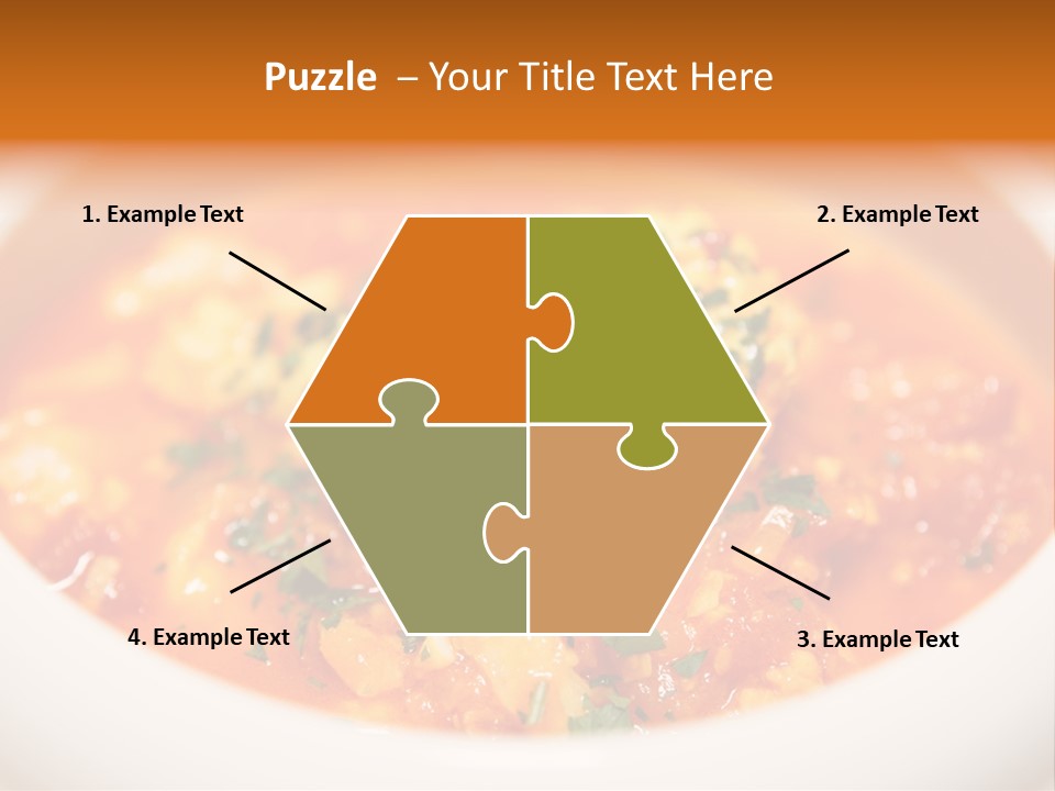 Soup Prawn Italian PowerPoint Template