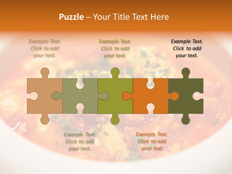 Soup Prawn Italian PowerPoint Template