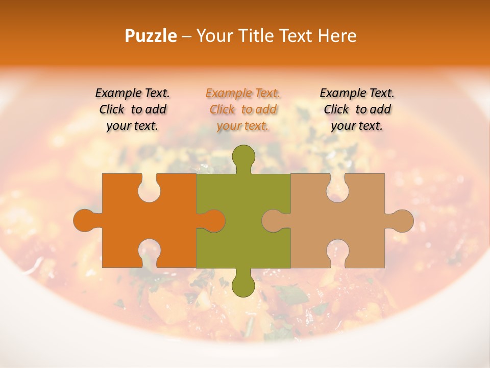 Soup Prawn Italian PowerPoint Template