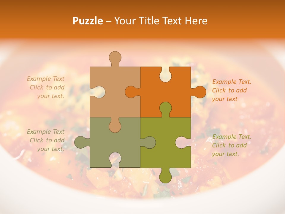 Soup Prawn Italian PowerPoint Template