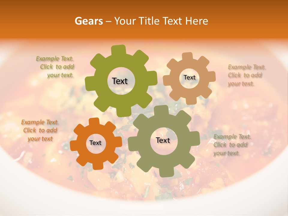 Soup Prawn Italian PowerPoint Template