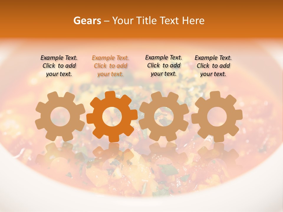 Soup Prawn Italian PowerPoint Template