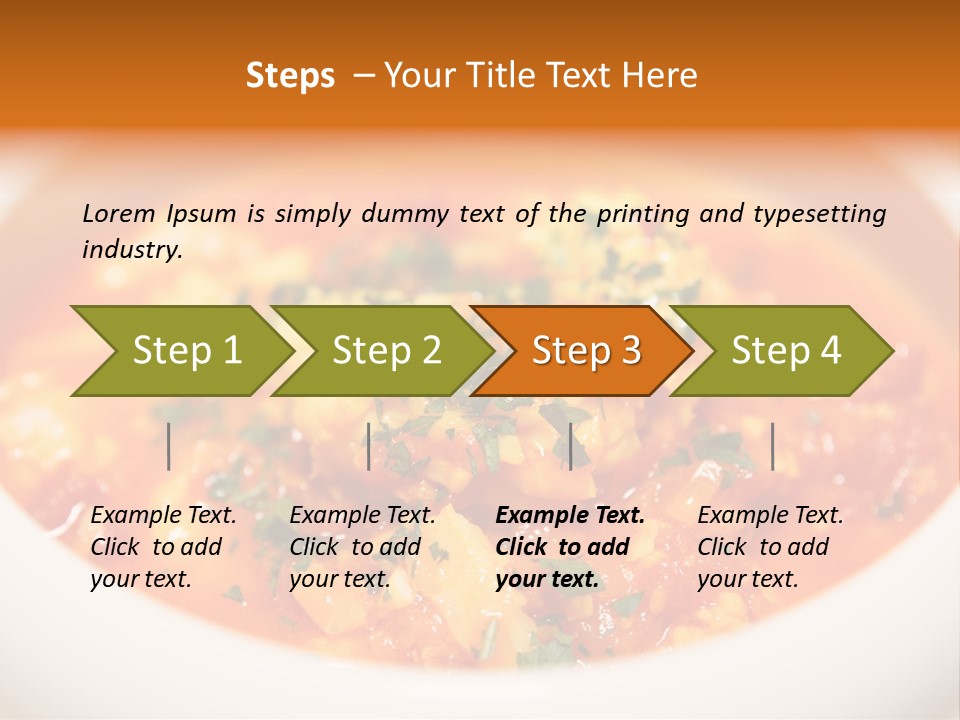 Soup Prawn Italian PowerPoint Template