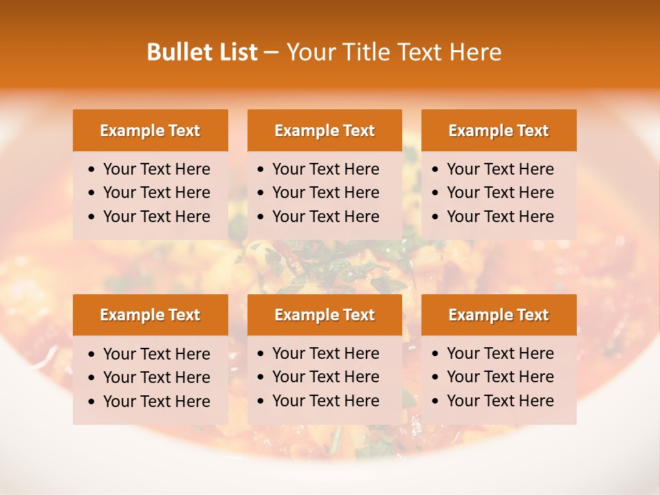 Soup Prawn Italian PowerPoint Template