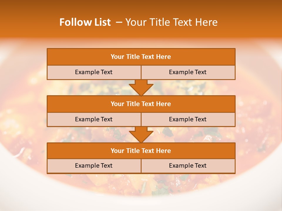 Soup Prawn Italian PowerPoint Template