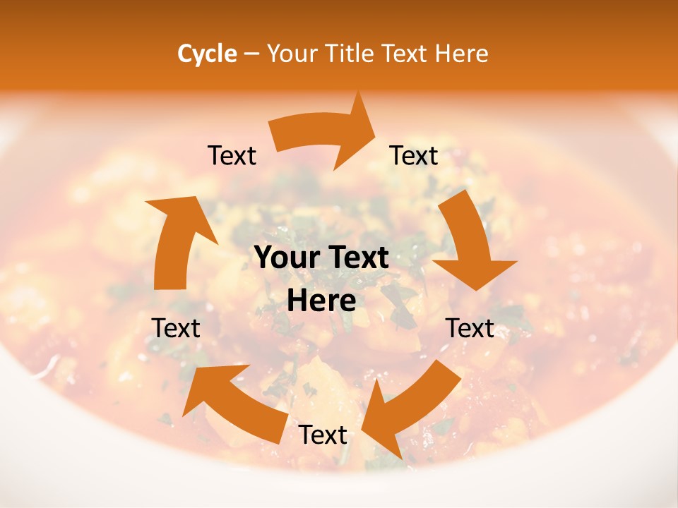 Soup Prawn Italian PowerPoint Template