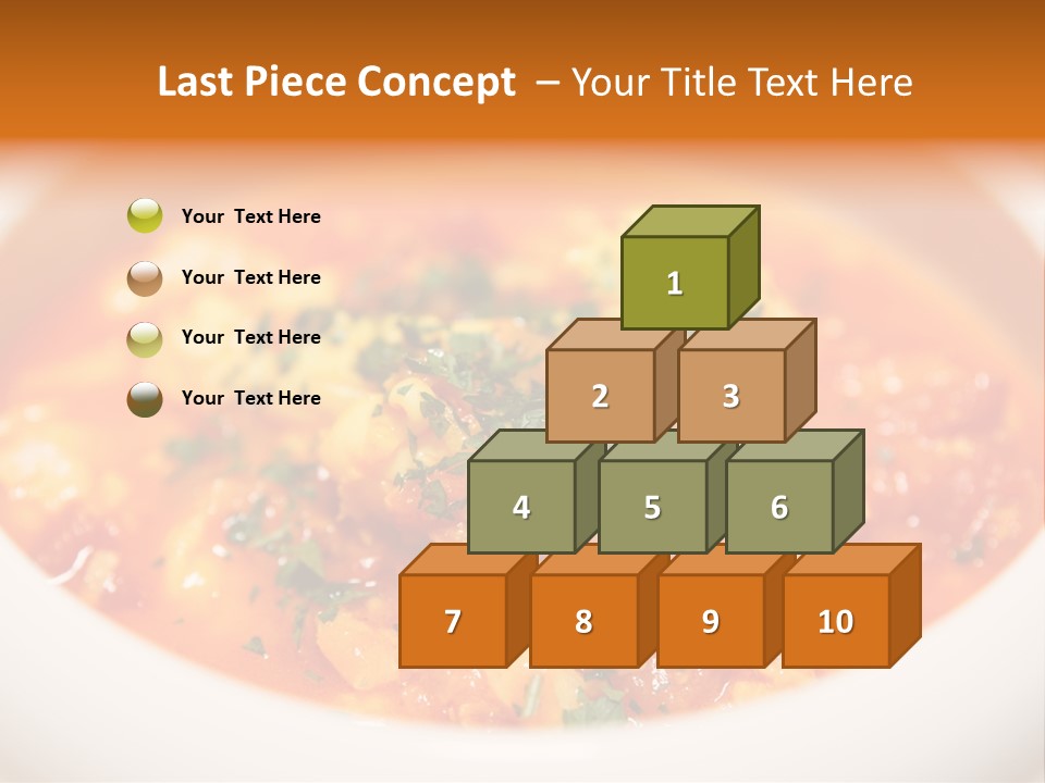 Soup Prawn Italian PowerPoint Template