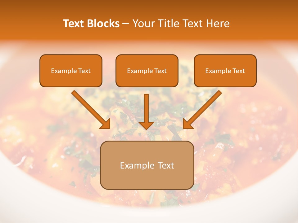 Soup Prawn Italian PowerPoint Template