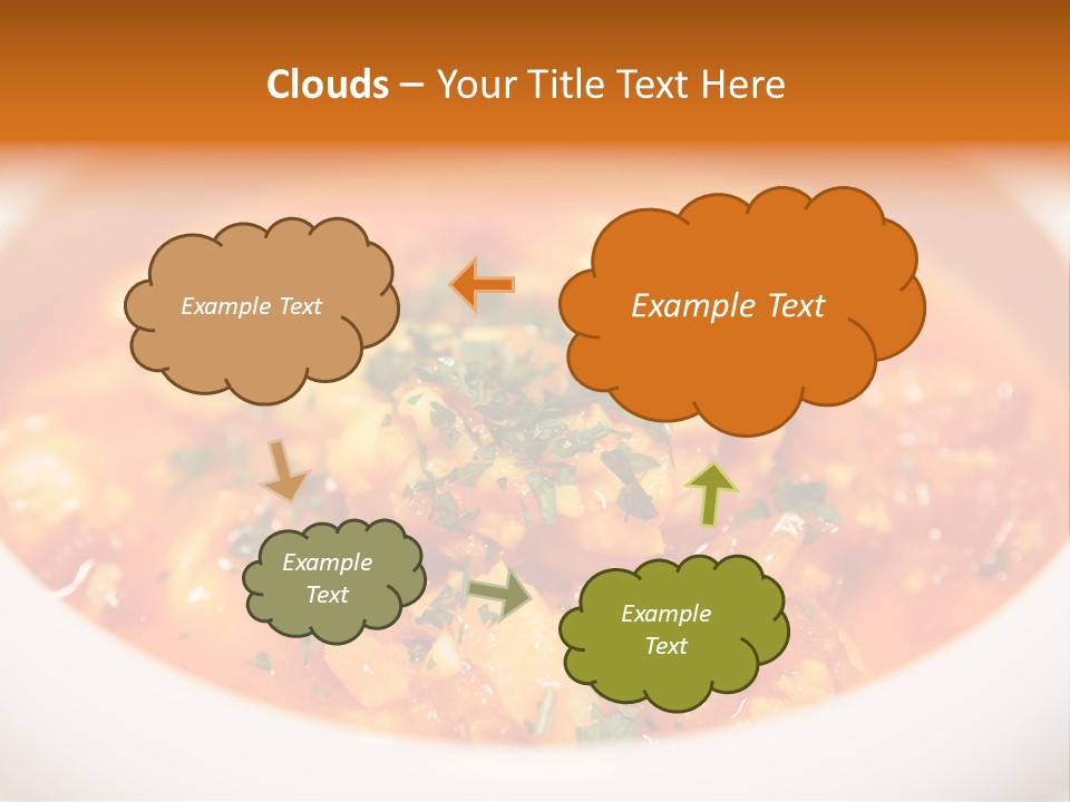 Soup Prawn Italian PowerPoint Template