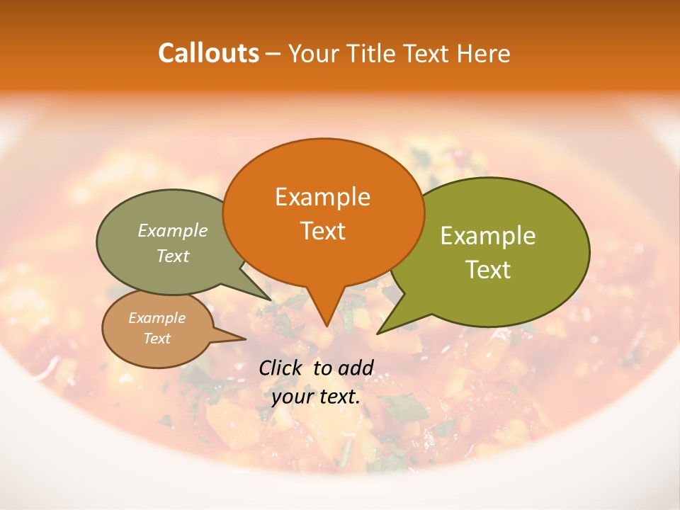 Soup Prawn Italian PowerPoint Template