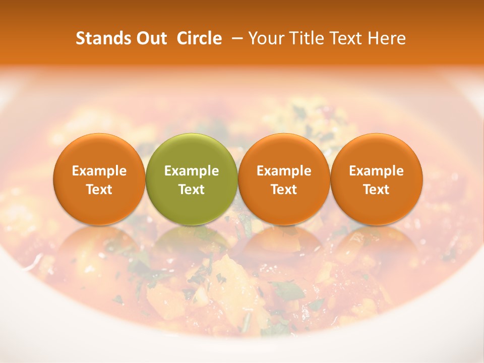 Soup Prawn Italian PowerPoint Template