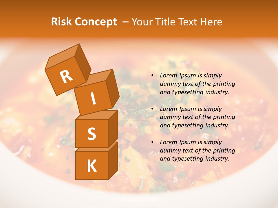 Soup Prawn Italian PowerPoint Template