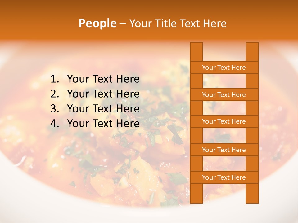 Soup Prawn Italian PowerPoint Template