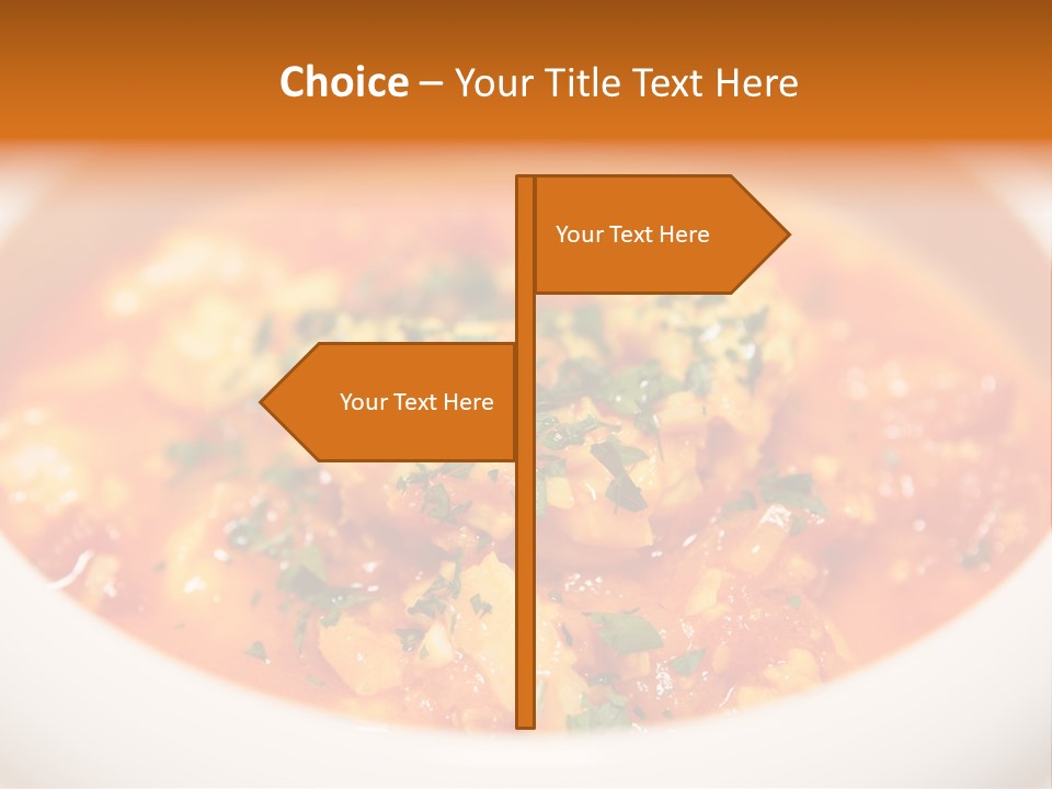 Soup Prawn Italian PowerPoint Template