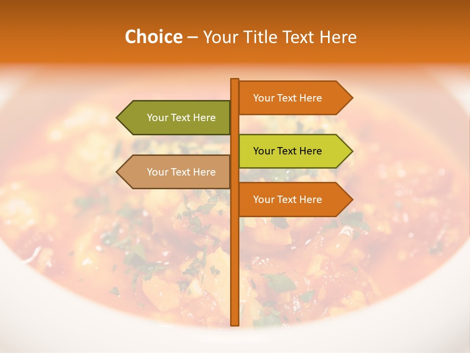 Soup Prawn Italian PowerPoint Template