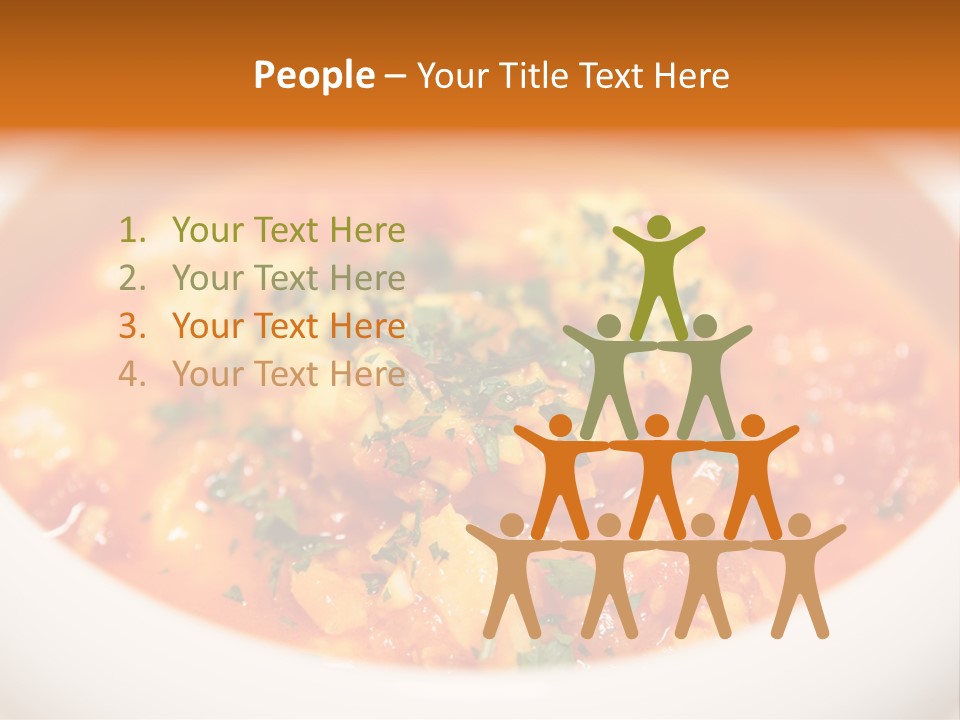 Soup Prawn Italian PowerPoint Template