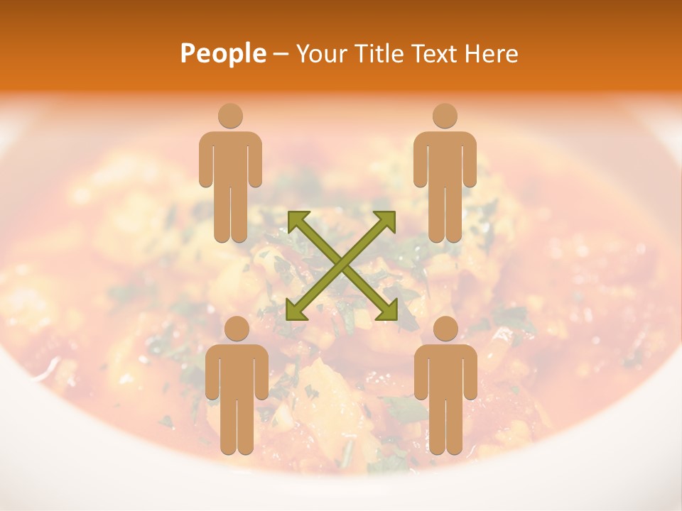 Soup Prawn Italian PowerPoint Template