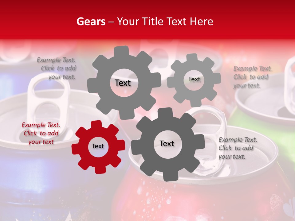 Manufacturing Destroyed Compress PowerPoint Template