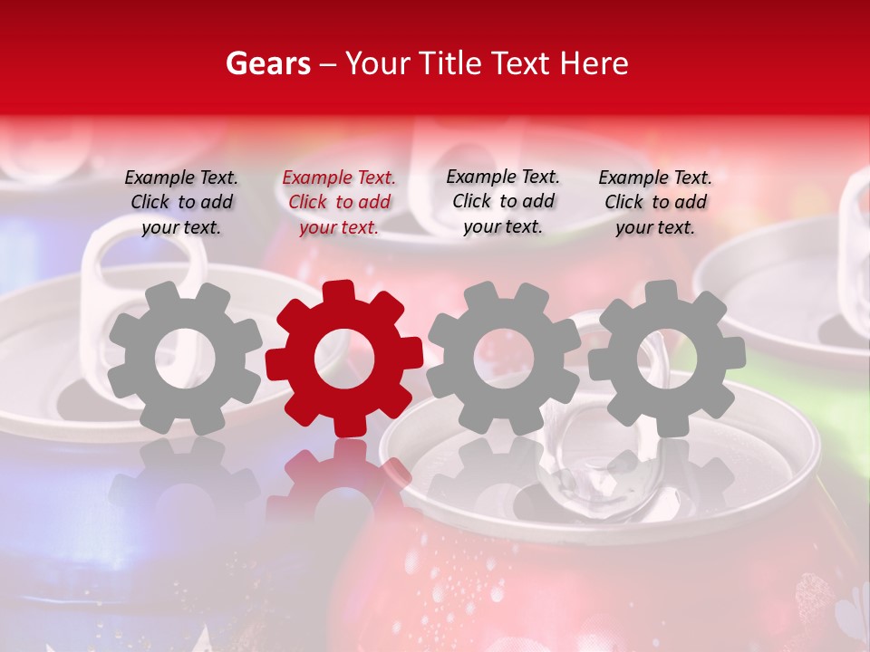 Manufacturing Destroyed Compress PowerPoint Template