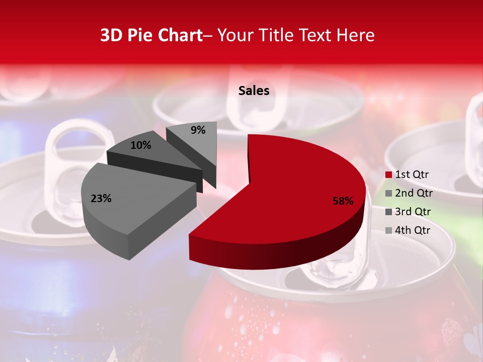 Manufacturing Destroyed Compress PowerPoint Template