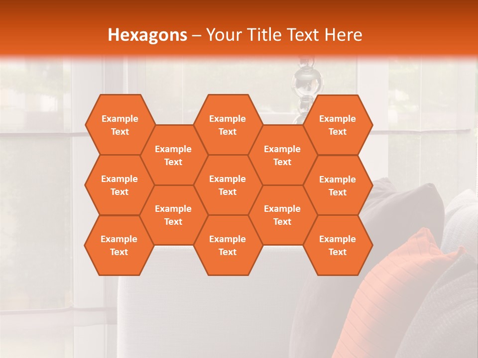 Living Room Domestic Home PowerPoint Template