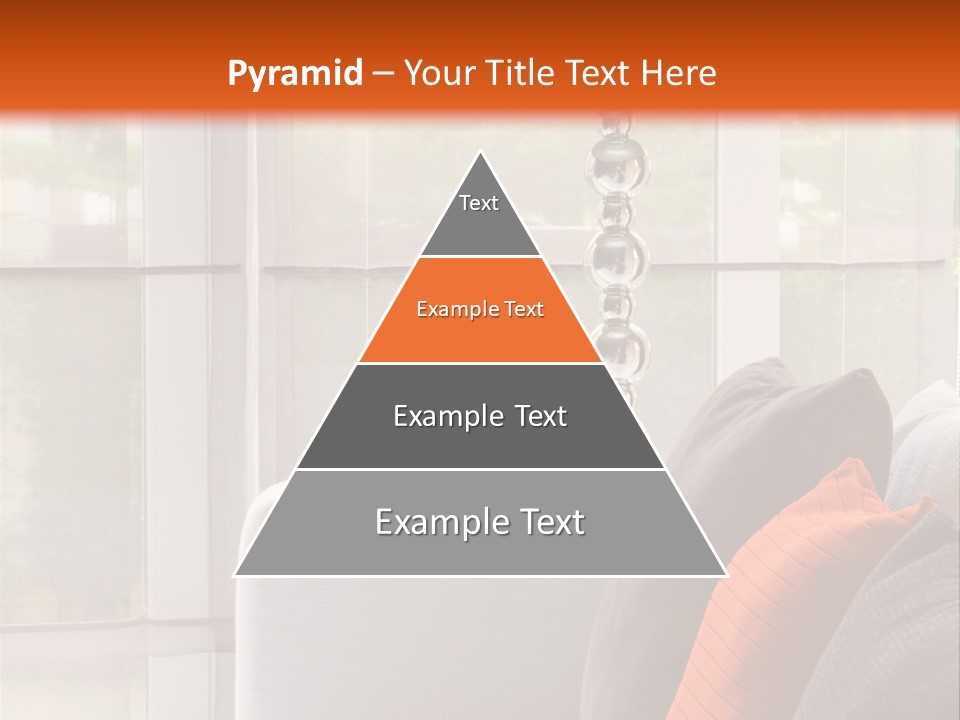 Living Room Domestic Home PowerPoint Template