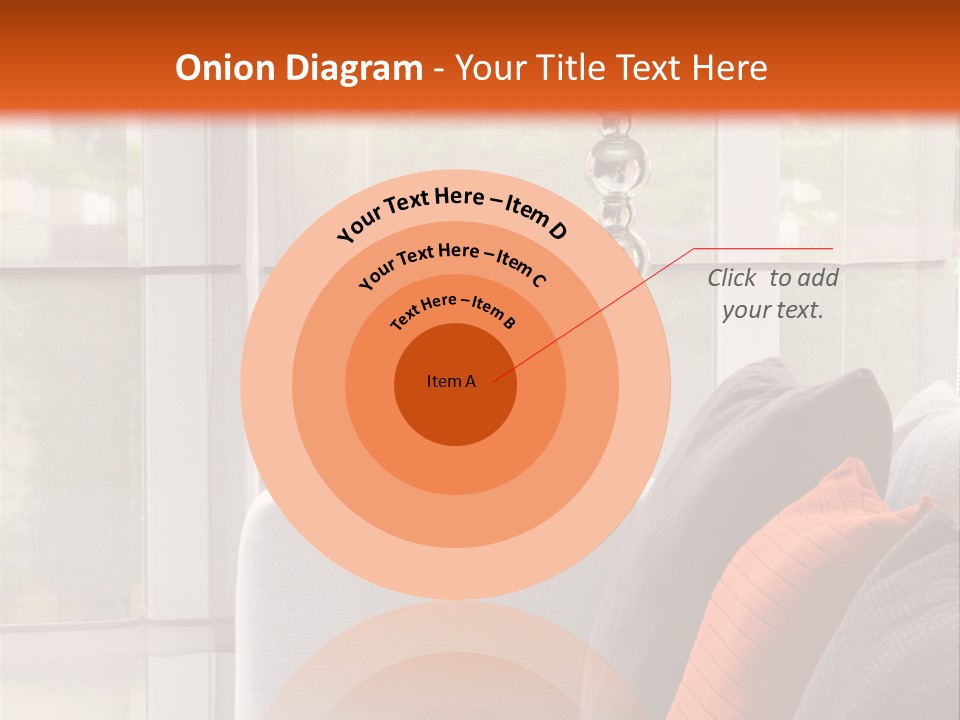 Living Room Domestic Home PowerPoint Template