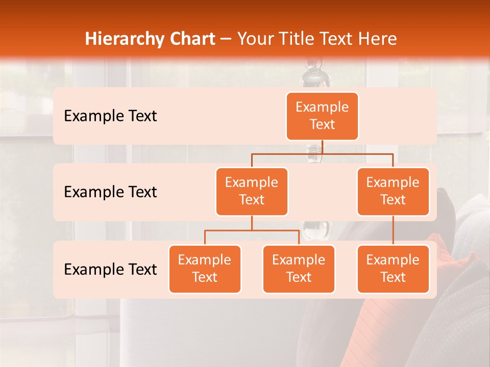 Living Room Domestic Home PowerPoint Template